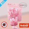 Asiali 50-Pack Portable Compressed Facial Towels for Travel