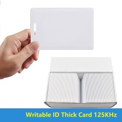 T5577 RFID Thick Card - Rewritable ID Smart Card (125KHz)