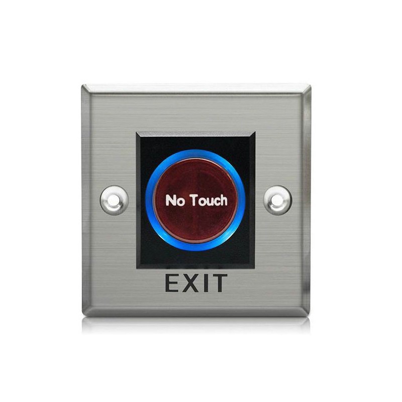 Infrared Sensor Door Switch - Automatic Door Access Control Switch (Non-Touch Exit Button 12V)