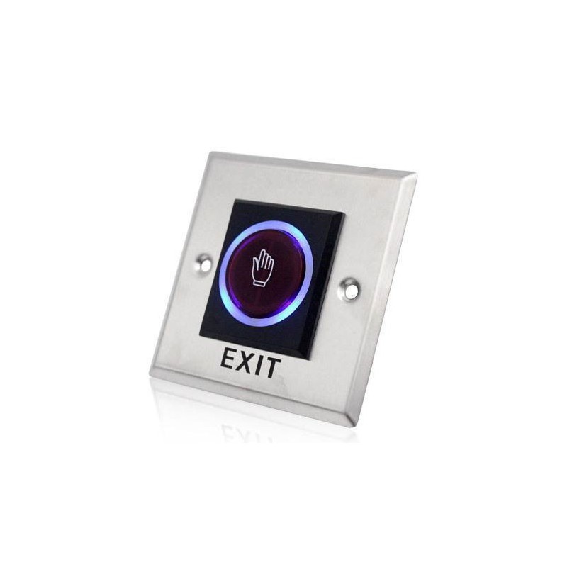 Infrared Sensor Door Switch - Automatic Door Access Control Switch (Non-Touch Exit Button 12V)