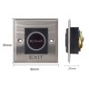 Infrared Sensor Door Switch - Automatic Door Access Control Switch (Non-Touch Exit Button 12V)