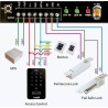 Infrared Sensor Door Switch - Automatic Door Access Control Switch (Non-Touch Exit Button 12V)