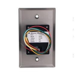 Infrared Sensor Door Switch - Automatic Door Access Control Switch (Non-Touch Exit Button 12V)