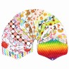 Asiali Reusable Cloth Menstrual Pad with Wings - Floral Pattern