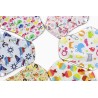 Asiali Reusable Cloth Menstrual Pad with Wings - Floral Pattern