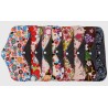 Asiali Reusable Cloth Menstrual Pad with Wings - Floral Pattern