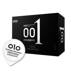 ถุงยางอนามัย OLO เจลซุบเปอร์อึด บาง 0.01 มม. CONDOM OLO 0.01 MM SIZE 52-54 MM.