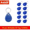 No.2 Tag 125khz writable rewrite T5577 RFID ID Keyfobs for rfid writer