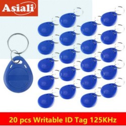 No.2 Tag 125khz writable rewrite T5577 RFID ID Keyfobs for rfid writer