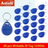 No.2 Tag 125khz writable rewrite T5577 RFID ID Keyfobs for rfid writer