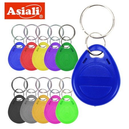 Colors ID Rewritable Keychain T5577 Compatible with EM4305 Access Card No.2 125Khz 5200